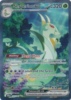 SV Black Bolt 164/086 Serperior ex (Special Illustration Rare Full Art)