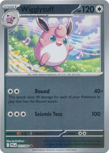 ME Phantasmal Flames 077/094 Wigglytuff (Reverse Holo)