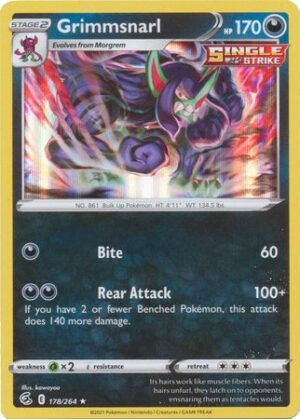 Fusion Strike 178/264 Grimmsnarl (Holo)