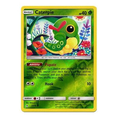 SM Unbroken Bonds 002/214 Caterpie (Reverse Holo)