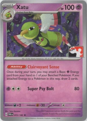 SV Paradox Rift 072/182 Xatu (Prize Pack League Promo Non-Holo)