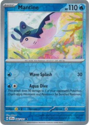 SV Surging Sparks 040/191 Mantine (Reverse Holo)