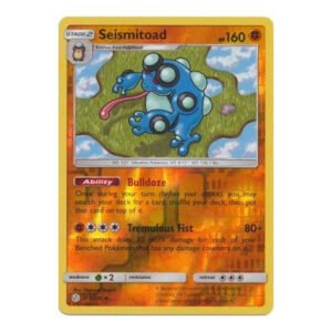 SM Cosmic Eclipse 117/236 Seismitoad (Reverse Holo)
