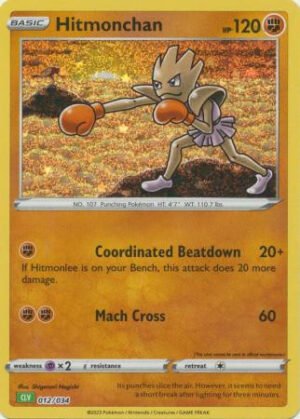 TCG Classic Collection: Venusaur Deck 012/034 Hitmonchan (Holo)