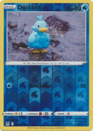 SWSH Lost Origin 046/196 Ducklett (Reverse Holo)