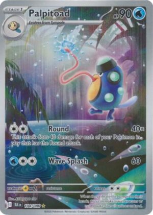 SV Black Bolt 104/086 Palpitoad (Illustration Rare)