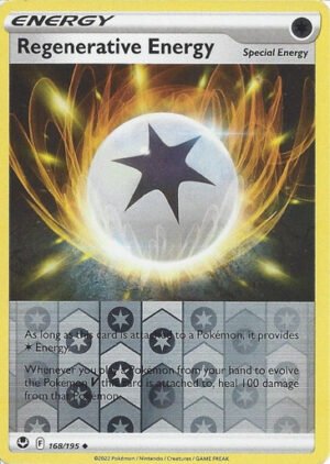 SWSH Silver Tempest 168/195 Regenerative Energy (Reverse Holo)