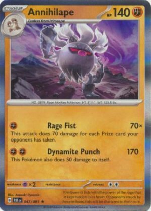 SV Paldean Fates 047/091 Annihilape (Holo)