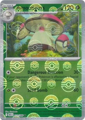 SV Black Bolt 011/086 Amoonguss (POKE BALL Reverse Holo)