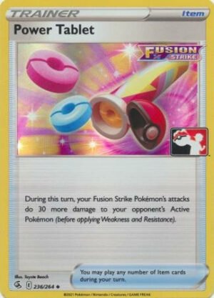Fusion Strike 236/264 Power Tablet (Prize Pack League Promo Holo)