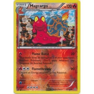 XY Primal Clash 23/160 Magcargo (Reverse Holo)