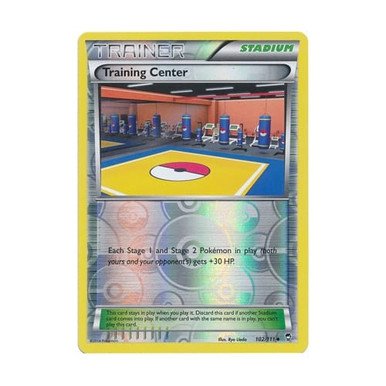 XY Furious Fists 102/111 Training Center (Reverse Holo)