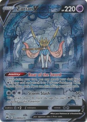 Crown Zenith GG48/GG70 Zacian V (Full Art)
