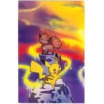 Mini Tin Art Card Kanto Power Pikachu