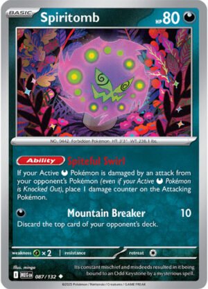 Mega Evolution 087/132 Spiritomb