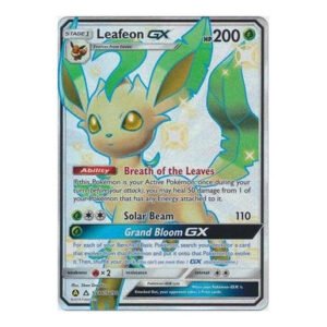 SM Ultra Prism SV46/SV94 Leafeon GX (Hidden Fates Shiny Vault Full Art)