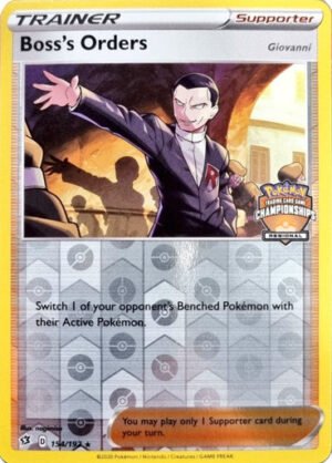 Rebel Clash 154/192 Boss's Orders [Giovanni] (Regional League Promo)