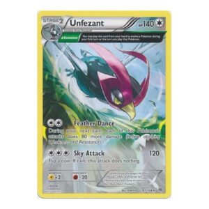XY Roaring Skies 81/108 Unfezant