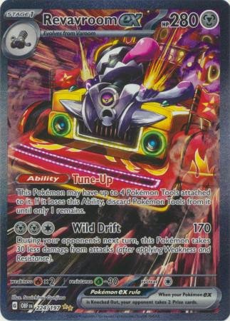 SV Obsidian Flames 224/197 Revavroom ex (Alternative Art, Full Art)