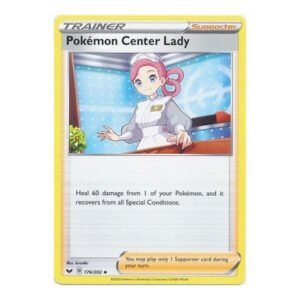 Sword & Shield (Base) 176/202 Pokemon Center Lady