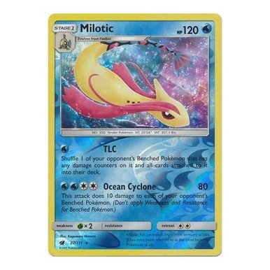 SM Crimson Invasion 027/111 Milotic (Reverse Holo)