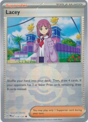 SV Prismatic Evolutions 114/131 Lacey (POKE BALL Pattern Holo)