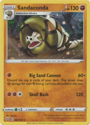 Battle Styles 082/163 Sandaconda (Cosmo Holo)