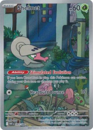 SV White Flare 093/086 Shelmet (Illustration Rare)
