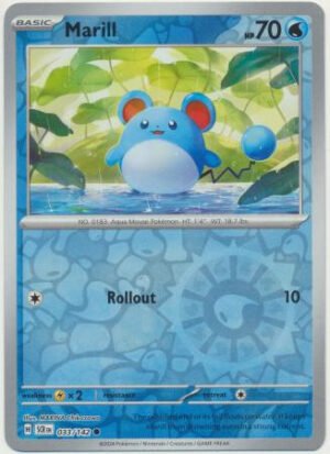 SV Stellar Crown 033/142 Marill (Reverse Holo)