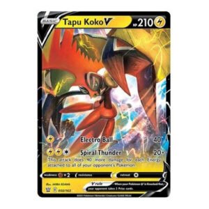 Battle Styles 050/163 Tapu Koko V (Half Art)