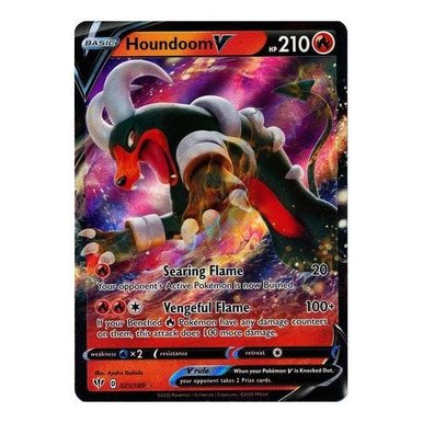 Darkness Ablaze 021/189 Houndoom V (Half Art)