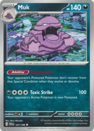 Scarlet & Violet (Base Set) 127/198 Muk