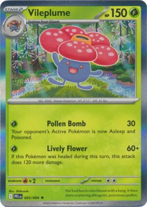 ME Phantasmal Flames 003/094 Vileplume (Holo)