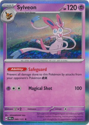 SV Prismatic Evolutions 040/131 Sylveon (Holo)
