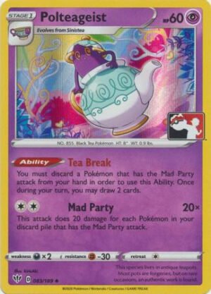 Darkness Ablaze 083/189 Polteageist (Prize Pack League Promo Holo)