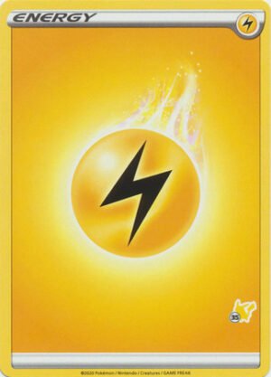 Sword & Shield (Base) EN04 Lightning Energy (Pikachu Symbol 35)