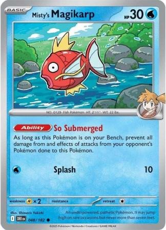 SV Destined Rivals 048/182 Misty's Magikarp