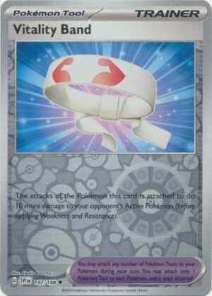 Scarlet & Violet (Base Set) 197/198 Vitality Band (Reverse Holo)