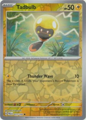 SV Paldea Evolved 077/193 Tadbulb (Reverse Holo)