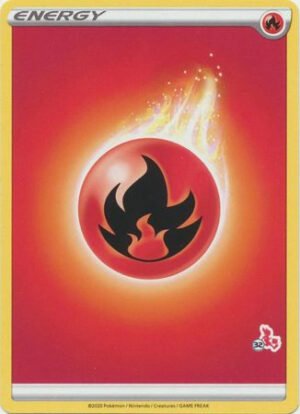 Sword & Shield (Base) EN02 Fire Energy (Cinderace Symbol 32)