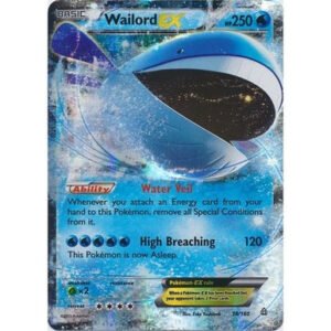 XY Primal Clash 38/160 Wailord EX (Half Art)