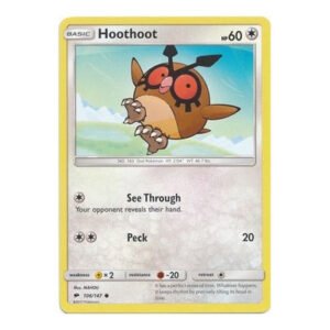SM Burning Shadows 106/147 Hoothoot