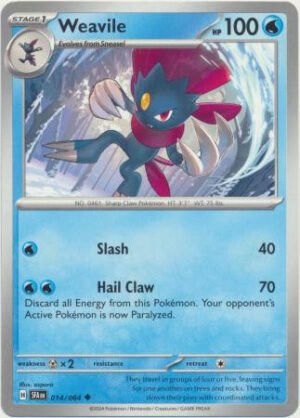 SV Shrouded Fable 014/064 Weavile