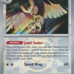 SV Prismatic Evolutions 078/131 Noctowl (MASTER BALL Pattern Holo)