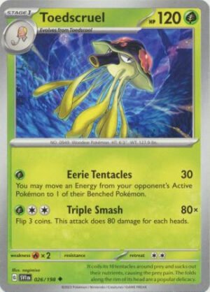 Scarlet & Violet (Base Set) 026/198 Toedscruel