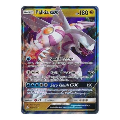 SM Ultra Prism 101/156 Palkia GX (Half Art)