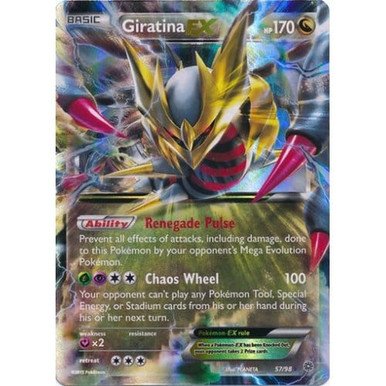 XY Ancient Origins 057/98 Giratina EX (Half Art)