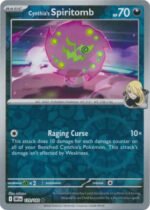 SV Destined Rivals 129/182 Cynthia's Spiritomb (Reverse Holo)