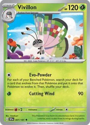 SV Surging Sparks 007/191 Vivillon