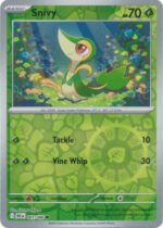 SV Black Bolt 001/086 Snivy (Reverse Holo)